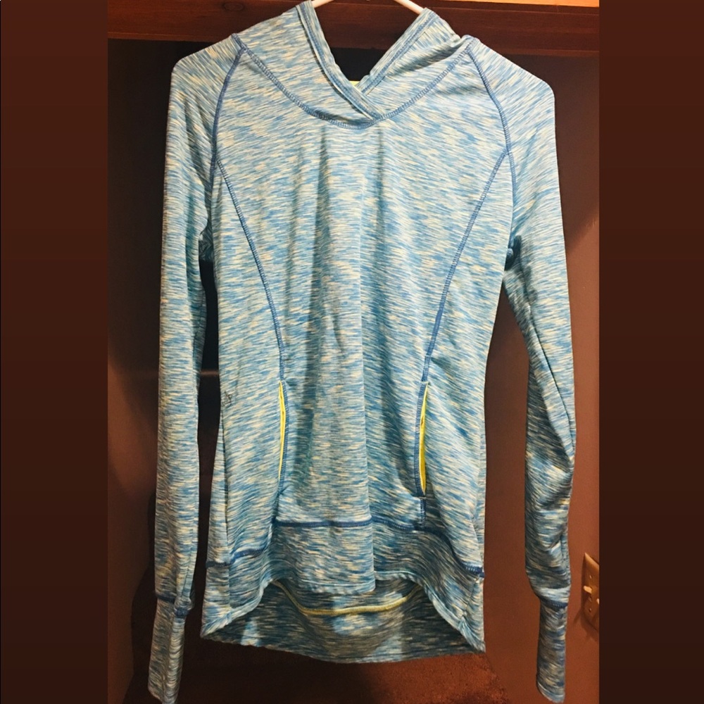 Tangerine Workout Jacket With Hoodie